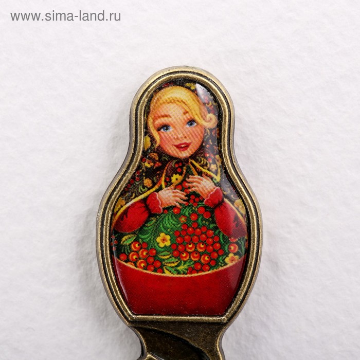 

Ложка-матрёшка сувенирная «Рябина»