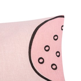 

Комплект наволочек "Этель" Pink strawberry 50х70 см - 2 шт, 100% хлопок, бязь