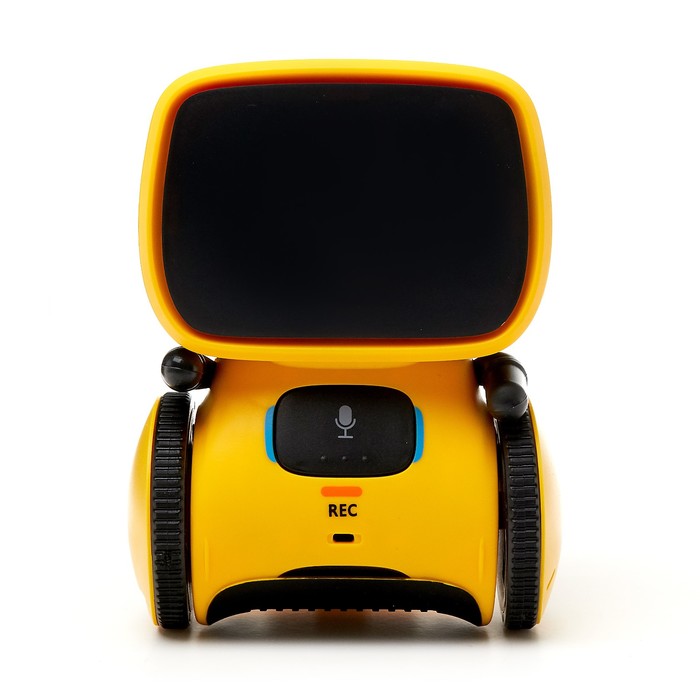 Робот интерактивный «Милый робот», световые и звуковые эффекты, цвет жёлтый