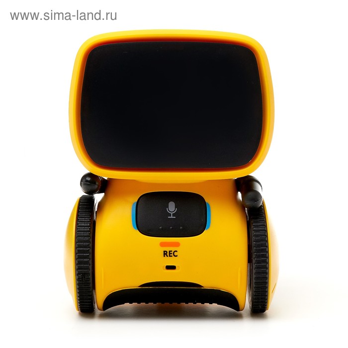 фото Робот интерактивный «милый робот», световые и звуковые эффекты, русская озвучка, цвет жёлтый zhorya