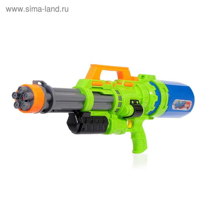 Водный пистолет «Вирус», с накачкой, 70 см, цвета МИКС водный пистолет игровой мечтатель с накачкой 56 см цвет микс