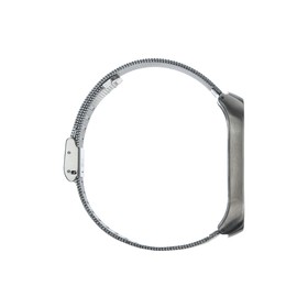 

Ремешок для фитнес-браслета Mi Band 3/4 LuazON, металл, цвет серебро