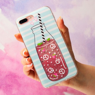 Чехол - шейкер для телефона iPhone 7-8 Plus Lemonade, 15,8 х 7,7 см