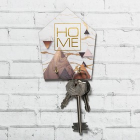 

Ключница на подложке "Home", 9 * 12 см