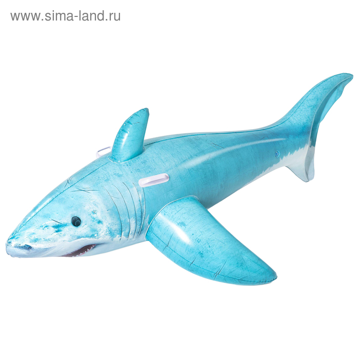 Игрушка надувная для плавания «Акула», 183 x 102 см, 41405 Bestway игрушка надувная для плавания рептилия 193м х 94 см 41478