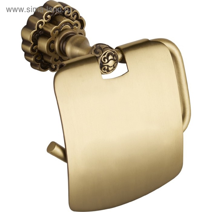 Держатель для туалетной бумаги Bronze de Luxe K25003, подвесной, бронза держатель туалетной бумаги bronze de luxe royal r25003 с крышкой бронза