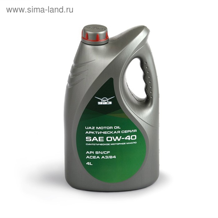 Моторное масло Лукойл UAZ Motor Oil 0W-40, 4л