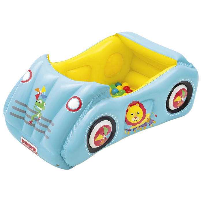 

Игровой центр «Гоночная машина», с мячами, 119 x 79 x 51 см, 93535 Bestway