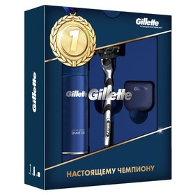 

Подарочный набор Gillette Mach3: 4 предмета