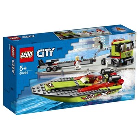 

Конструктор Lego City «Great Vehicles Транспортировщик скоростных катеров»