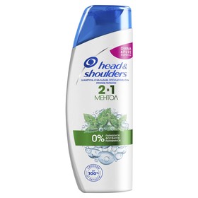 

Шампунь 2 в 1 Head Shoulders «Ментол», против перхоти, 300 мл