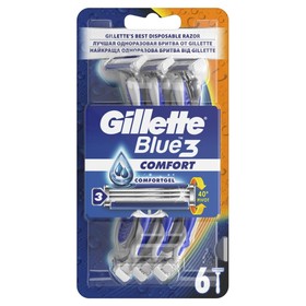 

Бритва одноразовая Gillette Blue 3 Comfort, 6 шт.
