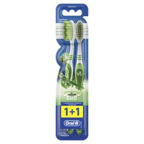 

Зубная щётка Oral-B Bio, средняя, 2 шт.