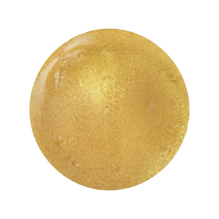 Краска органическая - жидкая поталь Luxart Lumet, 33 г, металлик (лимонное золото) «Сокровища Бахчисарая», спиртовая основа, повышенное содержание пигмента, в стеклянной банке