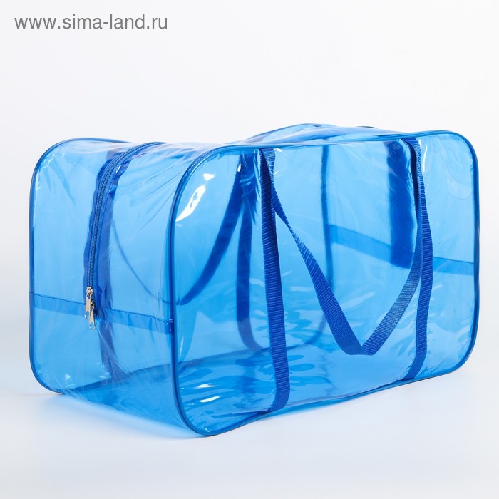 фото Набор сумок в роддом, 3 шт., цветной пвх, цвет голубой mum&baby