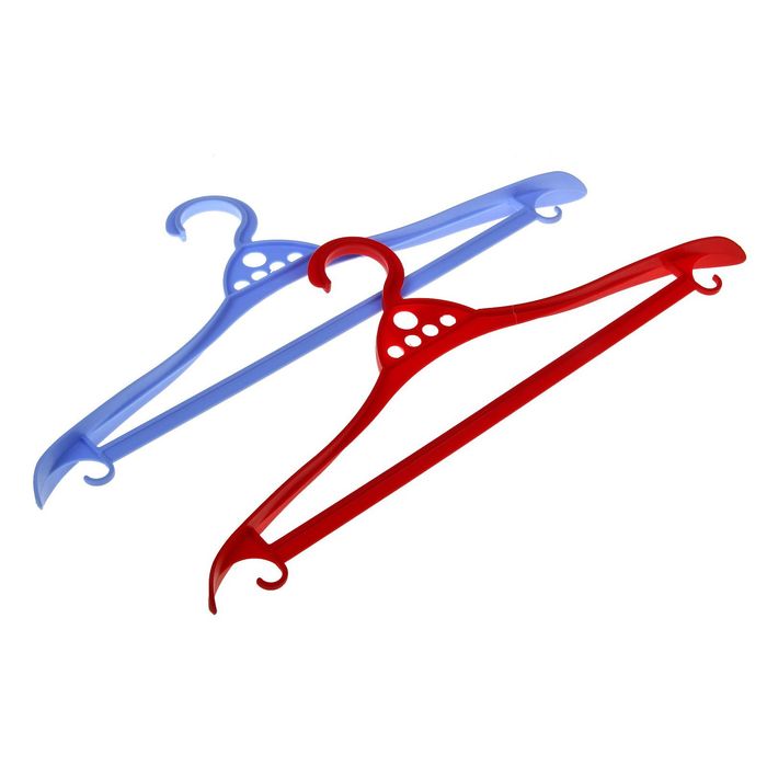 Вешалка-плечики размер 48-50 "Комфорт", цвет МИКС