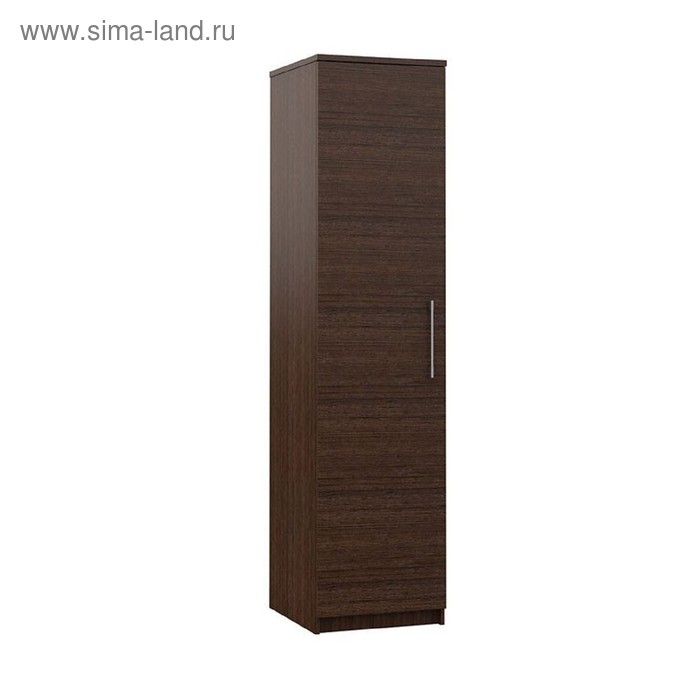 Шкаф 1-дверный «Аврора», 504 × 574 × 2118 мм, цвет венге