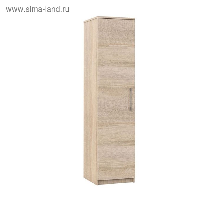 Шкаф 1-дверный «Аврора», 504 × 574 × 2118 мм, цвет сонома шкаф угловой аврора 925 × 925 × 2118 мм цвет сонома белый