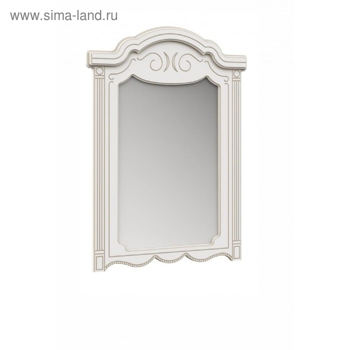фото Зеркало комода «барбара», 797 × 1060 мм, цвет белый / золото imperial