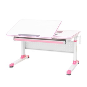 

Парта растущая Rifforma-100 Белый/Цвет кромки:Розовый