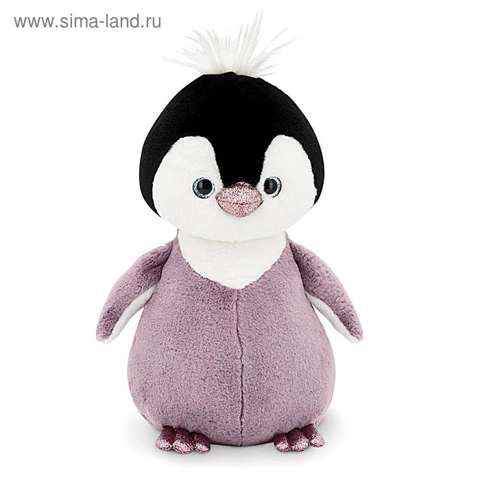 Мягкая игрушка Пингвинёнок цвет сиреневый 35 см 675₽