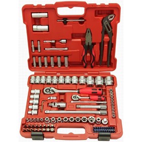 

Набор инструментов Perfect Tools PT-S4105A-BS1, 1/4",1/2", 105 предметов