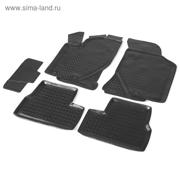 фото Коврики салона rival для lada granta cross sw 2018-н.в., полиуретан, 5 шт, 16001001
