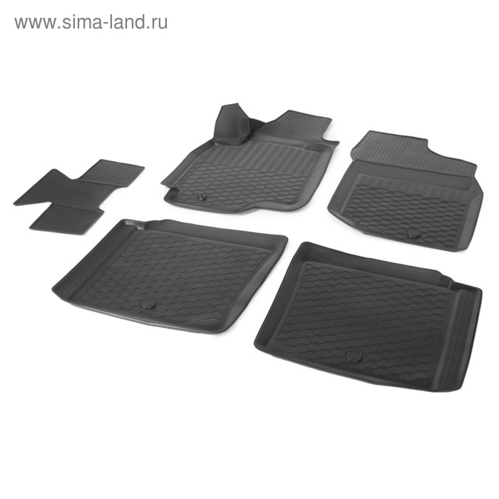 фото Коврики салона rival для mitsubishi lancer ix sd/sw 2003-2010, без крепежа, 5 шт, 14007002