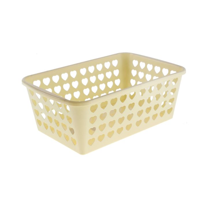 Корзина для хранения 30х20х11,5 см "Вдохновение", цвета МИКС