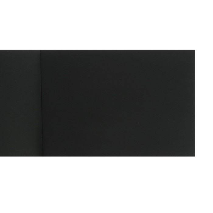 Блокнот для рисунков А5, ЗХК «Сонет», 32 листа, 150 г/м, чёрный, на склейке