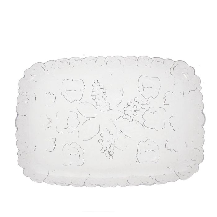 Поднос пластиковый 41×28×2,5 см "Изобилие"