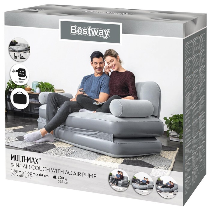 Надувной диван bestway multi max