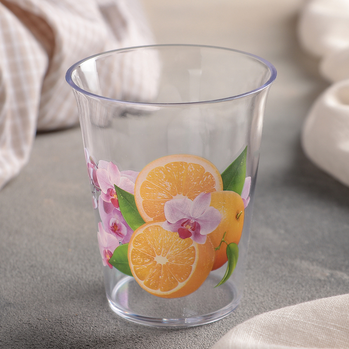 Стакан 250 мл "Экзотика", цвет МИКС
