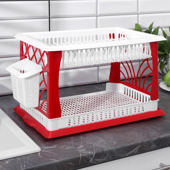 Сушилка для посуды "Мечта хозяйки", цвета МИКС