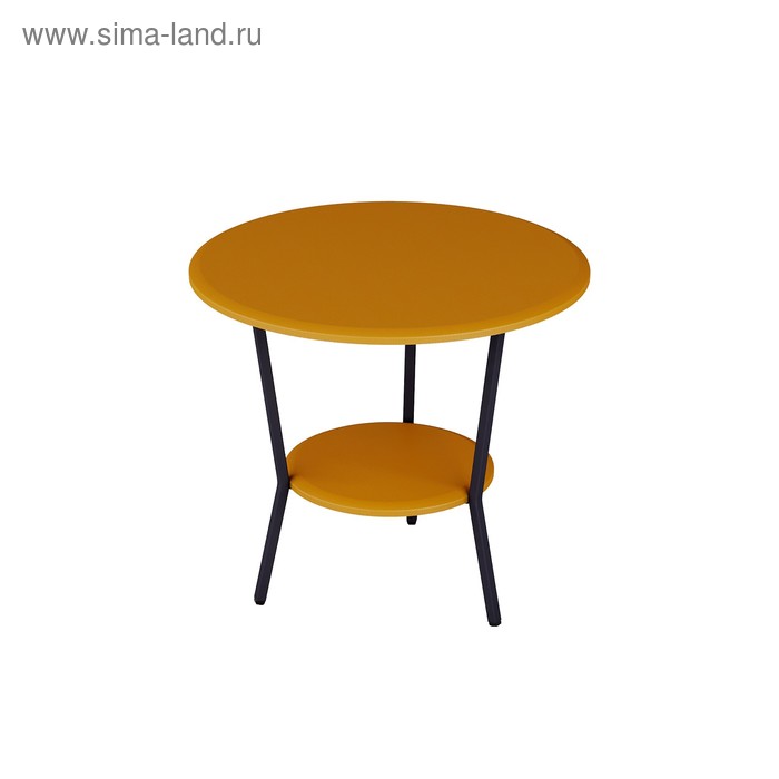 фото Стол журнальный «шот», 550 × 550 × 500 мм, цвет карри калифорния