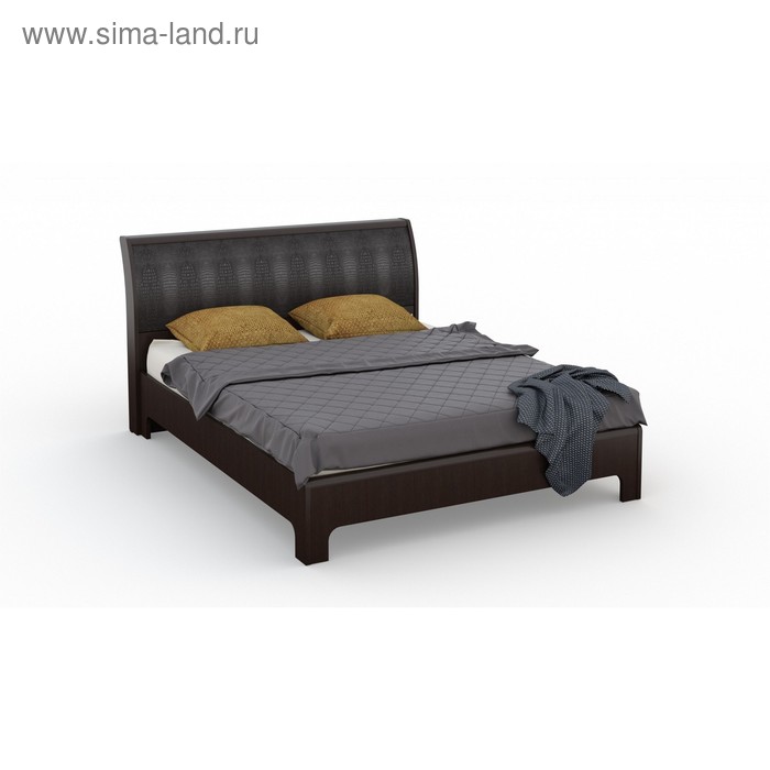 фото Кровать «токио» без пм, 160 × 200 см, без основания, цвет венге imperial