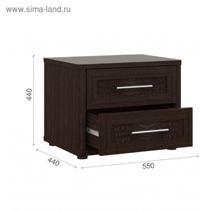 

Тумба прикроватная «Токио», 550 × 440 × 440 мм, цвет венге