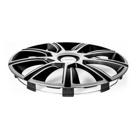 

Колпаки колесные MICHELIN 15", "49 Верон", цвет: серебристо-черный, 4 шт.