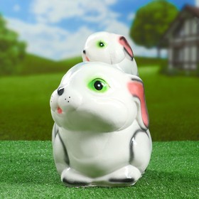 

Садовая фигура "Заяц с зайцем" 25х27,5см