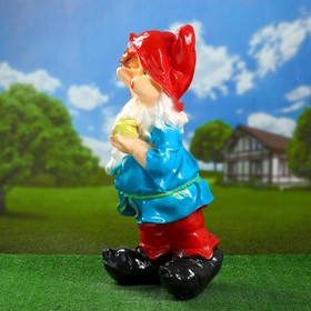 

Садовая фигура "Гном фрукты" большой 67х31см