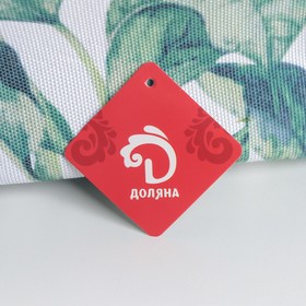 

Корзина для хранения Доляна «Тропические листья», 27,5×18×13 см