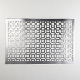 

Салфетка кухонная 45×30 см "Грани", цвет серебряный