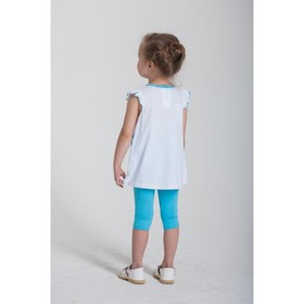 

Комплект для девочки, рост 92 см, цвет голубой