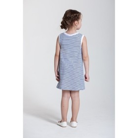 

Платье для девочки, рост 110 см, цвет синий