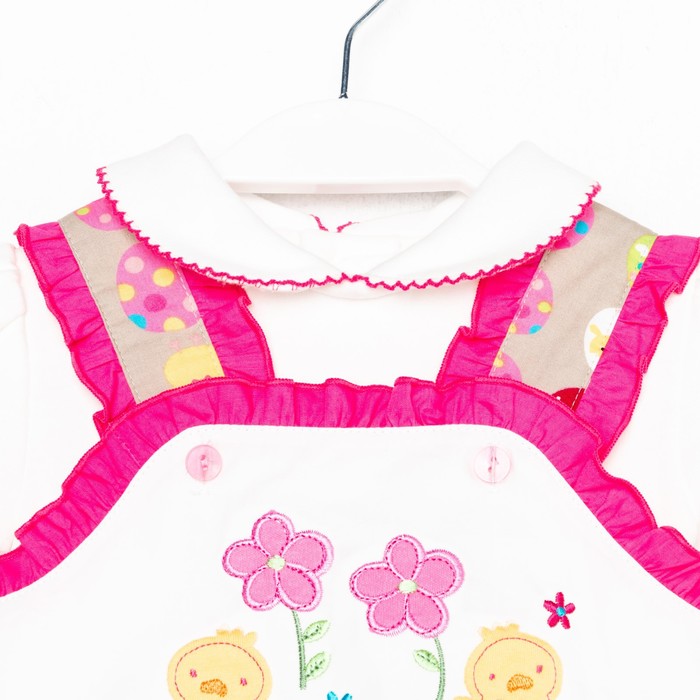 фото Комплект для девочки, рост 80 см, цвет розово-бежевый nannette