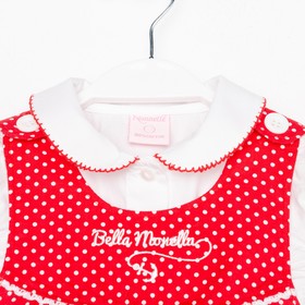 

Комплект для девочки, рост 62/68 см, цвет красный