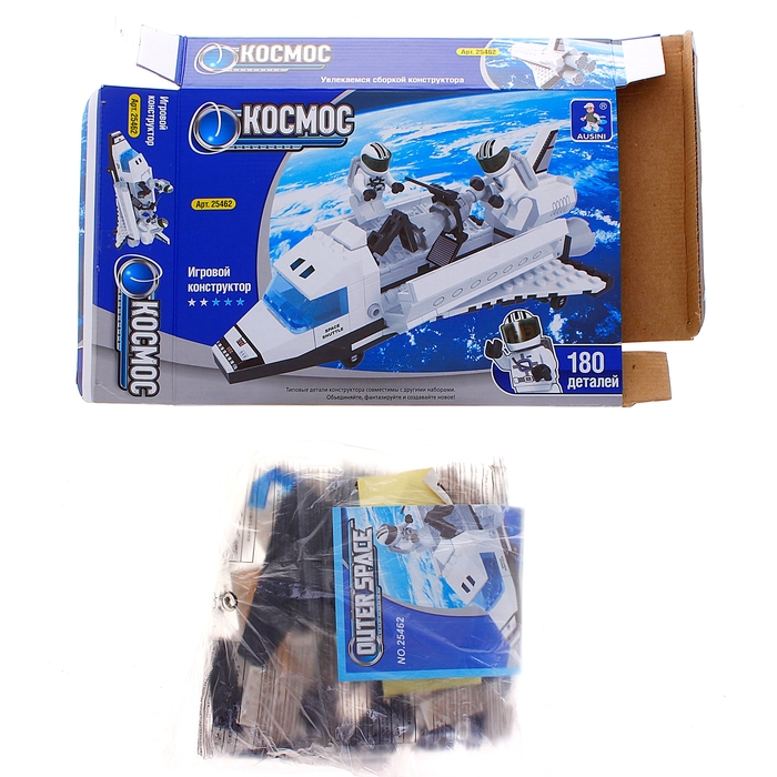 Конструктор Космос «Шаттл», 180 деталей
