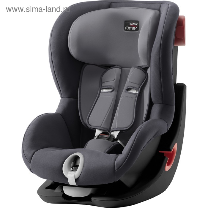 Автокресло Britax Römer King II Black Series, группа 1 (9-18 кг), цвет storm grey