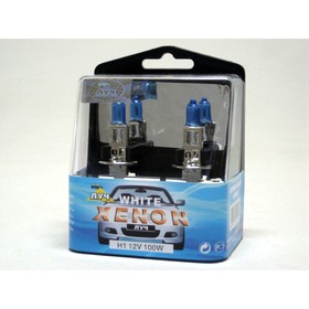 

Лампа автомобильная Луч White Plasma Xenon, H1, 12 В, 100 Вт, набор 2 шт