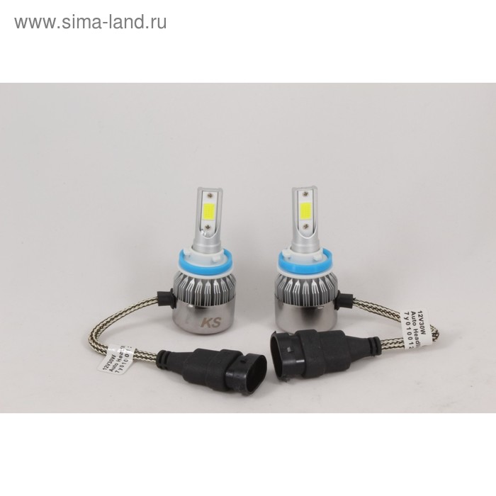 фото Лампа светодиодная ks-c6(12)-h11 original standart, 12 в, h11 30 вт, набор 2 шт ks-auto